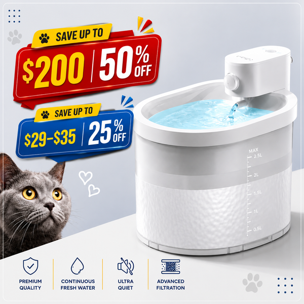 Youha Pet Cat Automatic Water Dispenser Intelligent Automatic