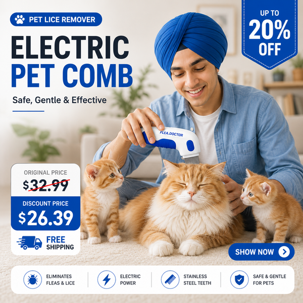 pet lice and flea remover