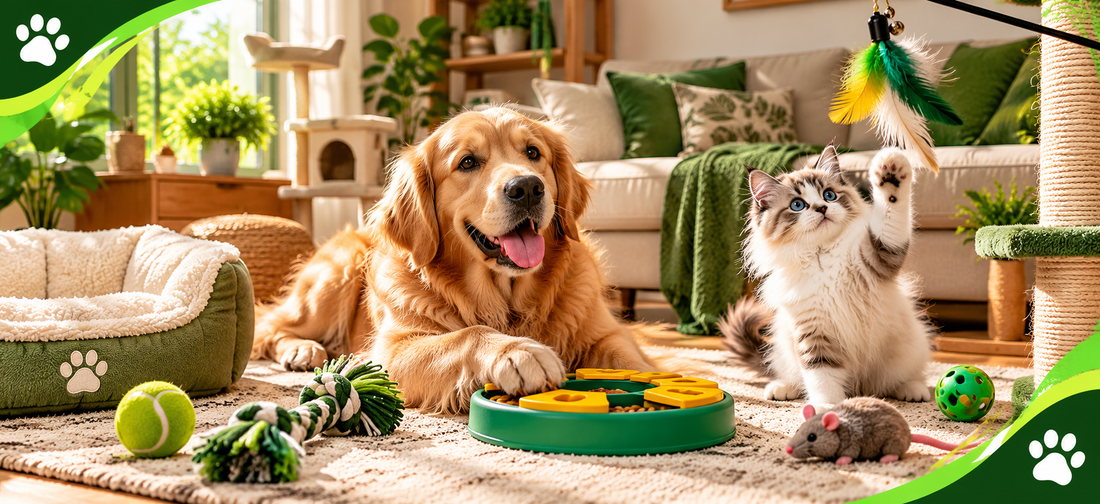 Bored Pets? 9 Fun Ways to Keep Your Pets Active & Mentally Stimulated