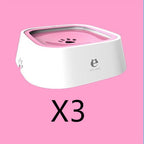 1.5L Cat Dog Water Bowl Carried Floating Bowl
