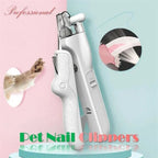 Pet Nail Clippers With LED Light Dogs Cat Nail Scissors Professional