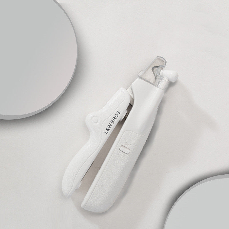 Pet Nail Clippers With LED Light Dogs Cat Nail Scissors Professional