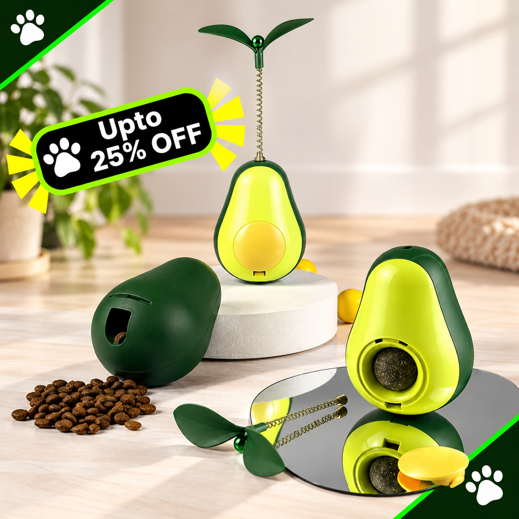 Avocado Multifunctional Food Leakage Toy Tumbler