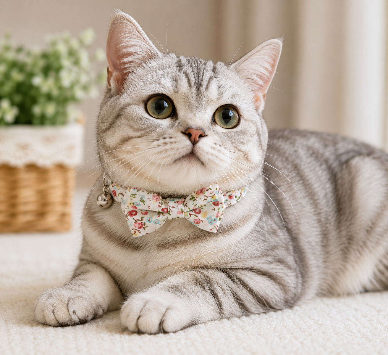 Soft Cotton Cat Collar