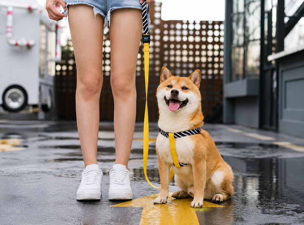 Lock Buckle Chest Harness Pet Leash