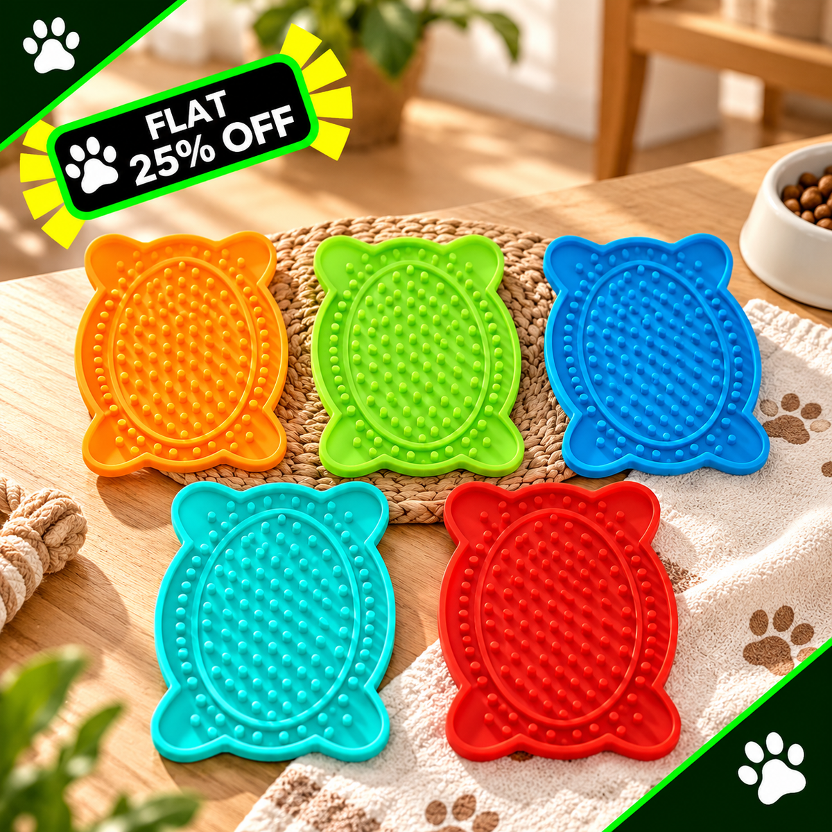 Pet Supplies Slow Food Tray Licking Mat