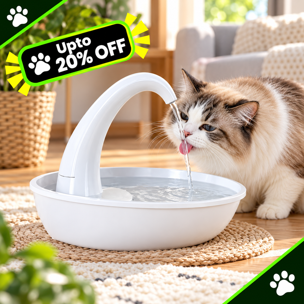 Premium Cat Drinking Water Fountain