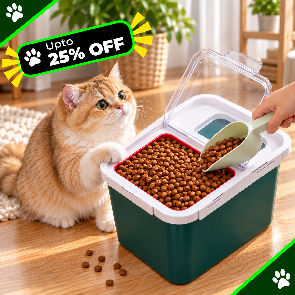 Moisture Proof Sealed Pet Food Barrel