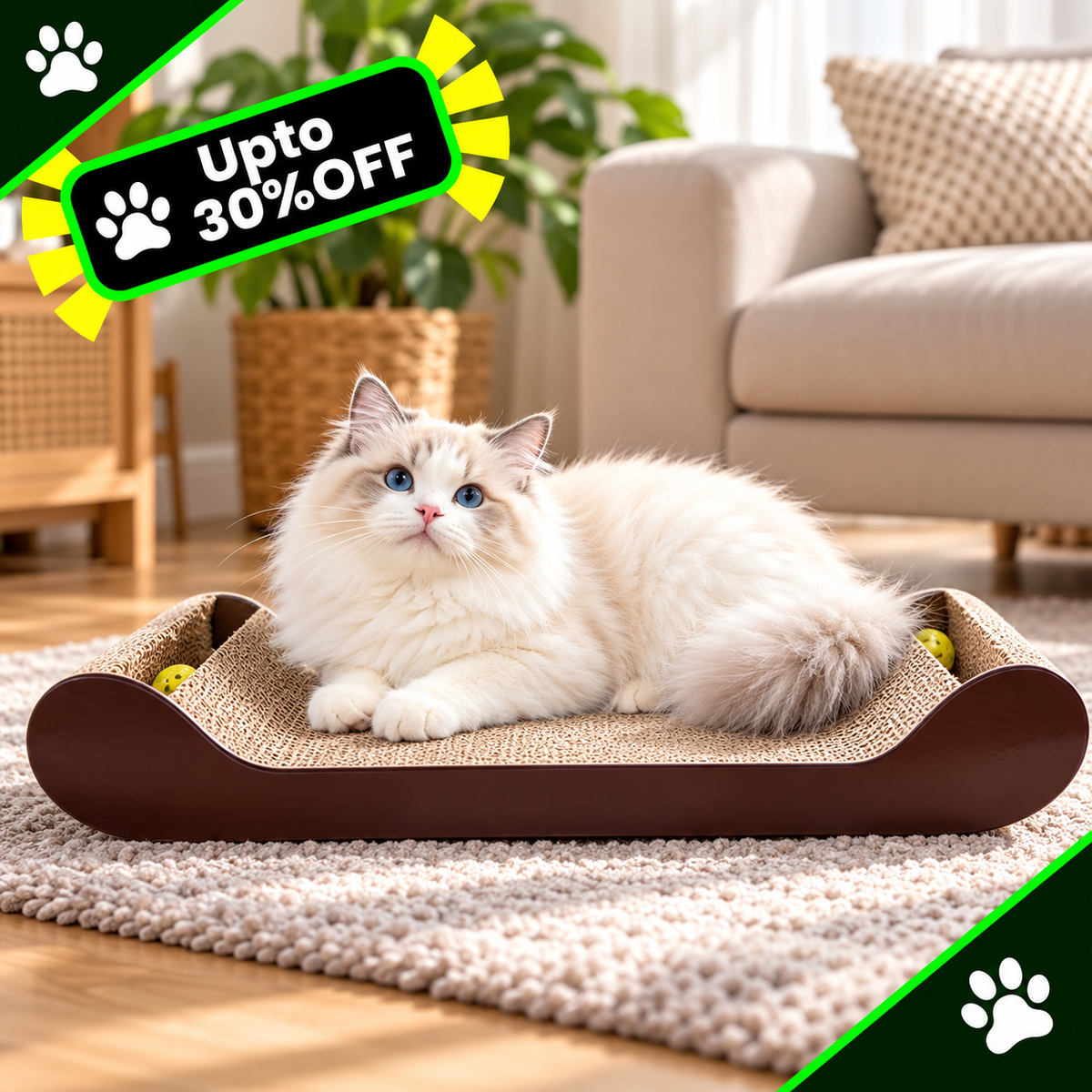 Elegant and Cozy Cat Sofa