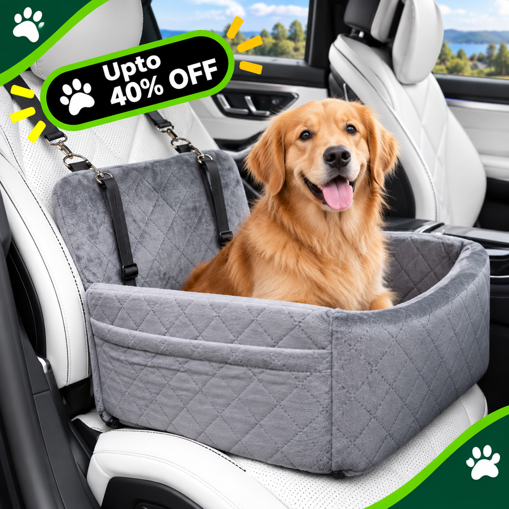 Car Mat Front and Rear Row Dog Out Safety Seat