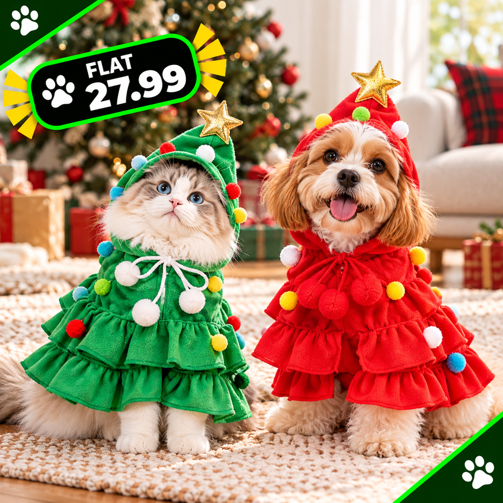 Autumn and Winter Christmas Pet Clothes