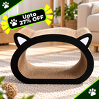 Cat Head Scratch Board Bed Toy