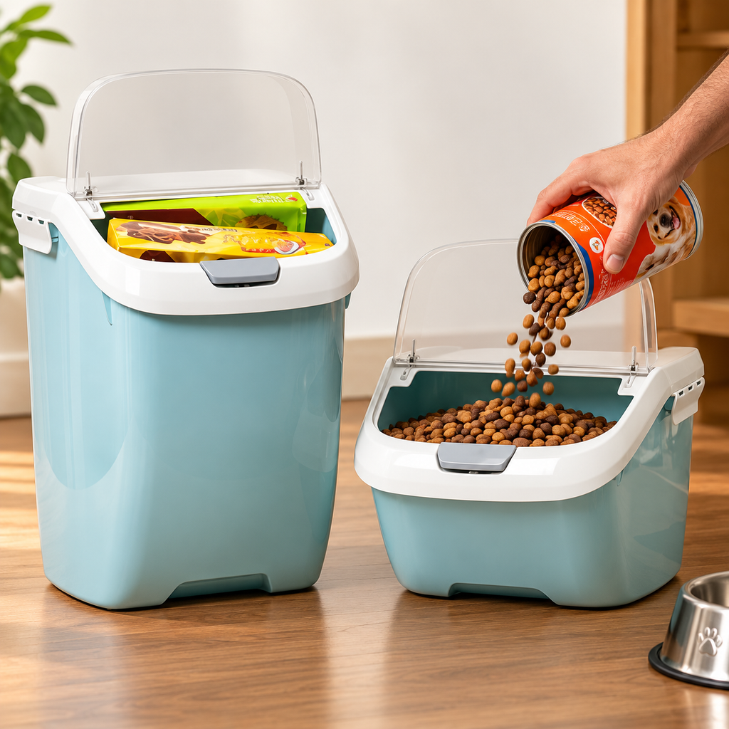Pet Food reserve buckets