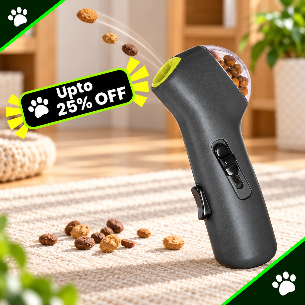 Premium Pet Training Snack Launcher