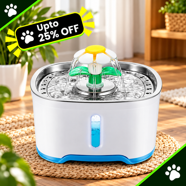 Stunning Design Stainless Steel Pet Water Dispenser