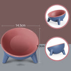 Cat Dog Bowl With Stand Pet Feeding Food Bowls Dogs
