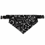 Pet Saliva Control Triangle Scarf