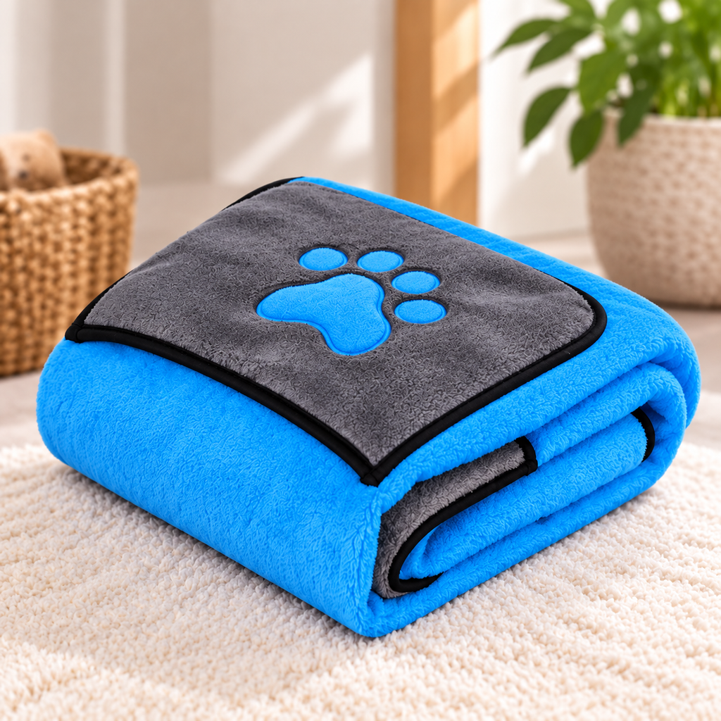 Pet bath towel