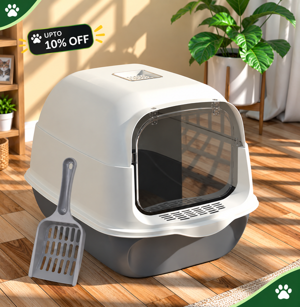 Litter Box Fully Enclosed Cat Toilet