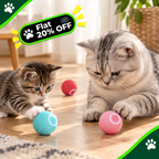 Smart Automatic Rolling Cat Ball Toy