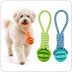 Interactive Treat Dispensing Dog Chew Ball