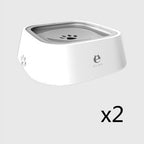 1.5L Cat Dog Water Bowl Carried Floating Bowl