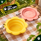 Folding Silicone Pet Travel Bowls