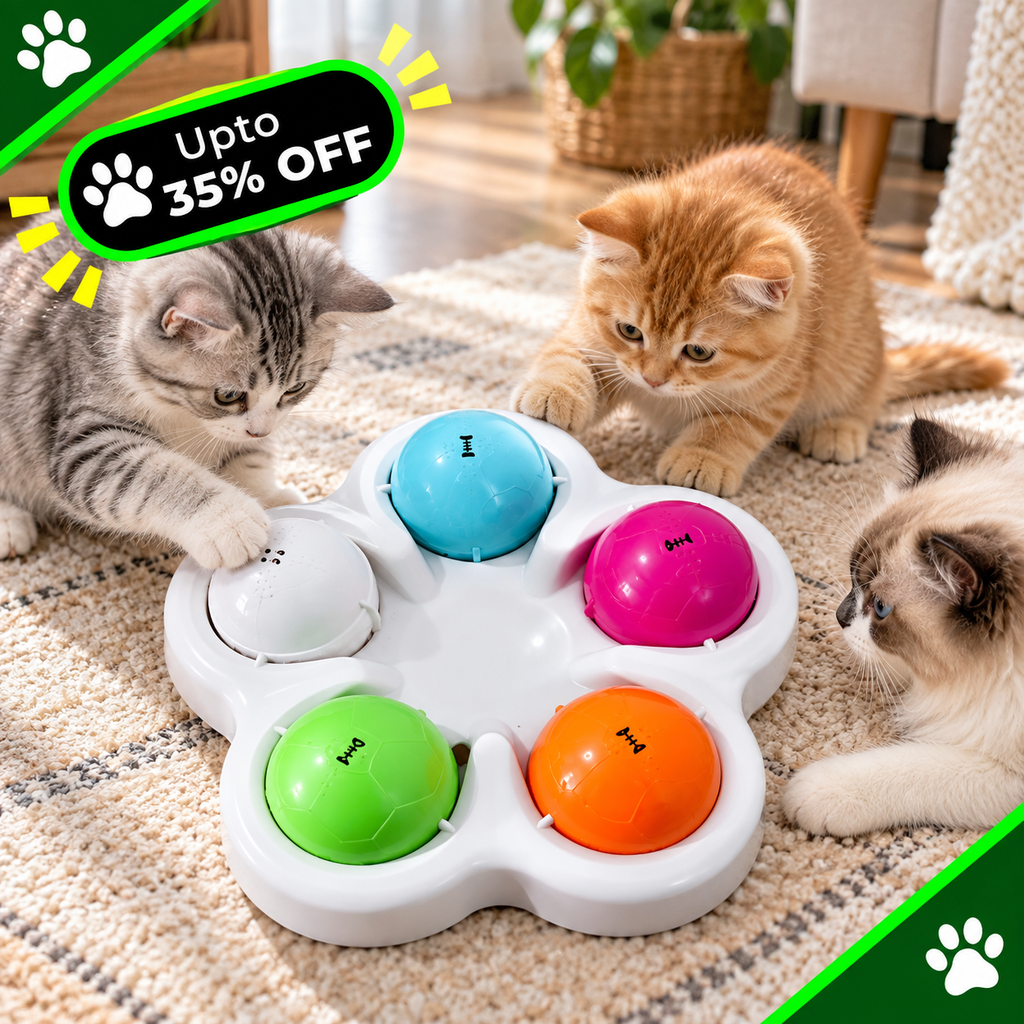 Pet IQ looking for food toys