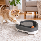 Smart Interactive Cat Triangle Turntable Scratcher Toy