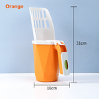 Large Capacity Integrated Cat Litter Scoop Cleaning Tool
