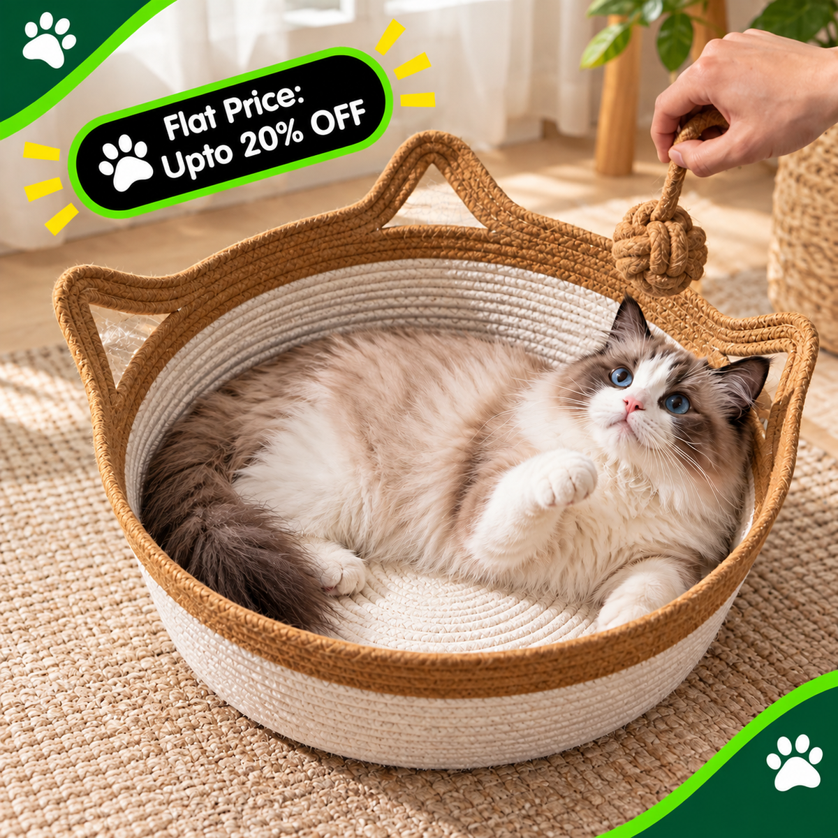 Woven Four Seasons Universal Summer Cat Nest