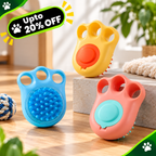 Pet Claw Bath & Massage Grooming Brush
