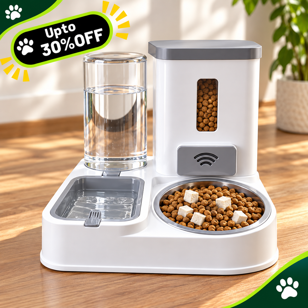 Pet Feeding and Drinking Station Bowl