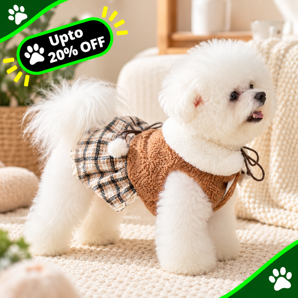 New Puppy Cute Bear Dress